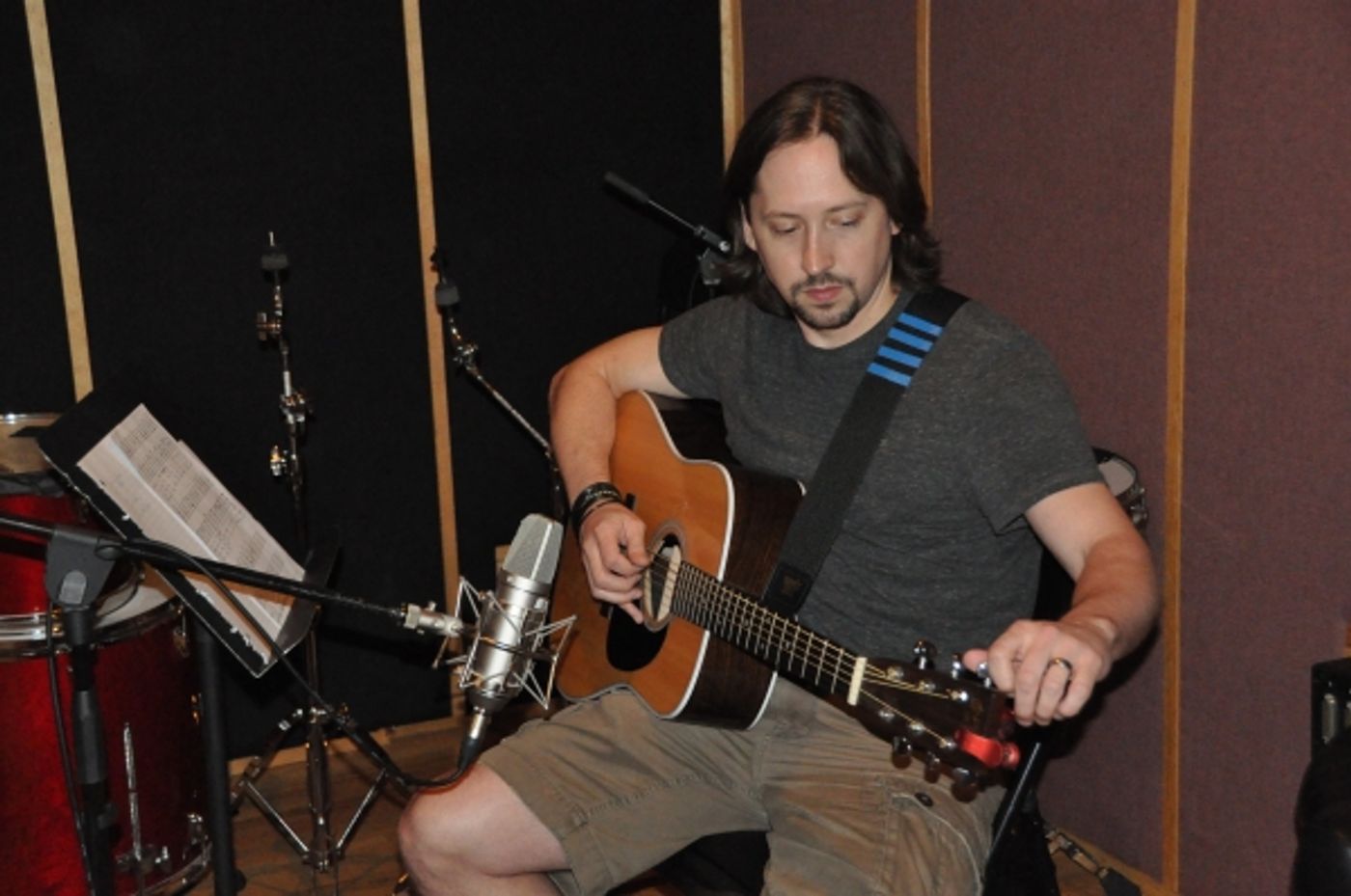 Exclusive Photo Coverage: In the Recording Studio with ONCE for Carols For A Cure Image