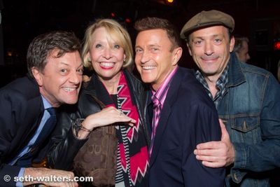 Jim Caruso, Julie Halston, Jeff Harnar and Lionel Casseroux Photo