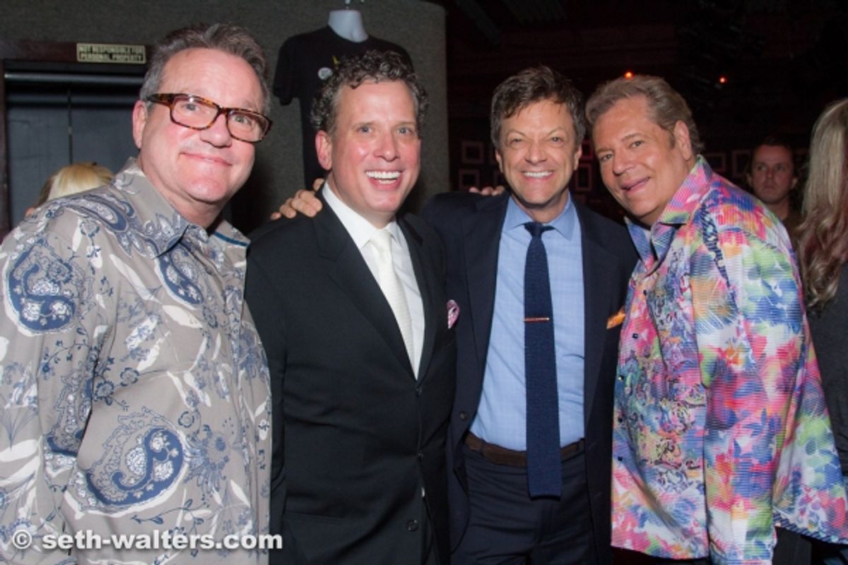 Mark Lowry, Billy Stritch, Jim Caruso and Bubba McNeeley at 