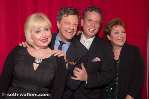 Sally Mayes, Jim Caruso, Billy Stritch and Sharon Montgomery Photo