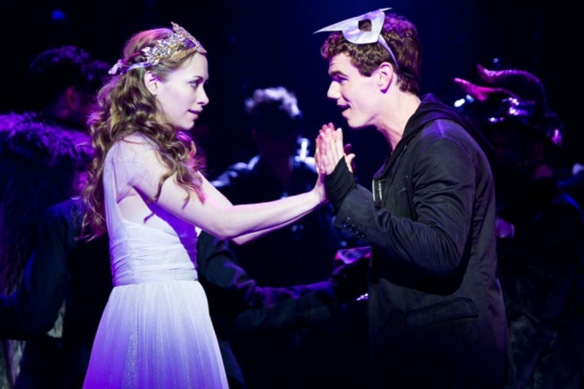 Talisa Friedman and Jay Armstrong Johnson  at 