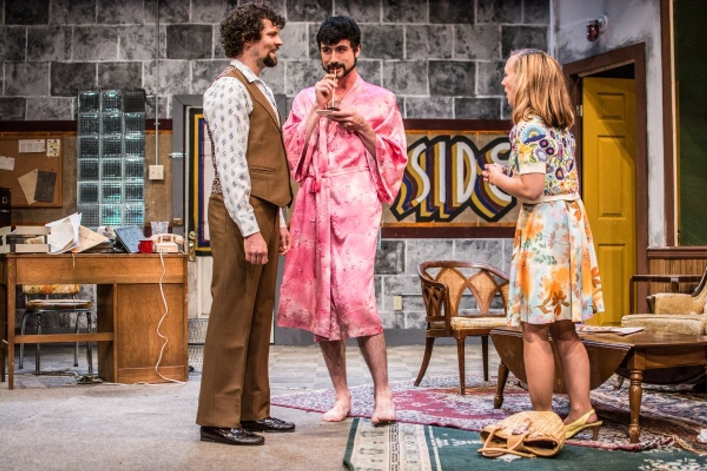 Photo Flash: New Production Shots from The Inconvenience and New Colony's B-SIDE STUDIO  Image