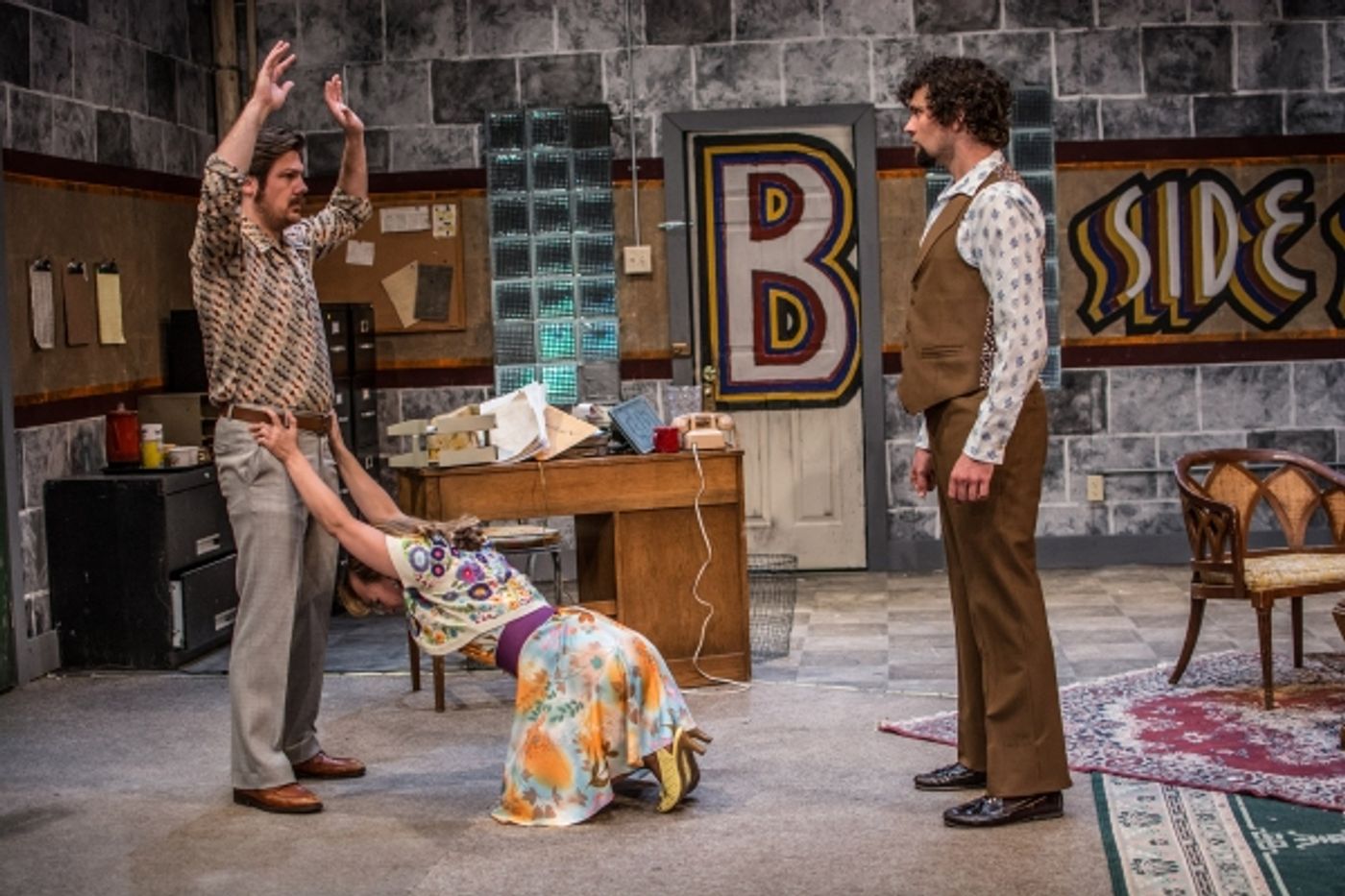 Photo Flash: New Production Shots from The Inconvenience and New Colony's B-SIDE STUDIO  Image