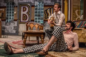 Brad Smith and Mikey Harnichar @ BroadwayWorld Brad Smith and Mikey Harnichar Photo