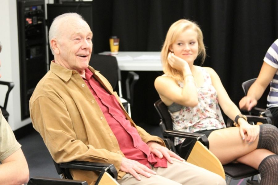 Photo Flash: Dennis Kelly from Roundabout's ANYTHING GOES Visits Chapman University  Image