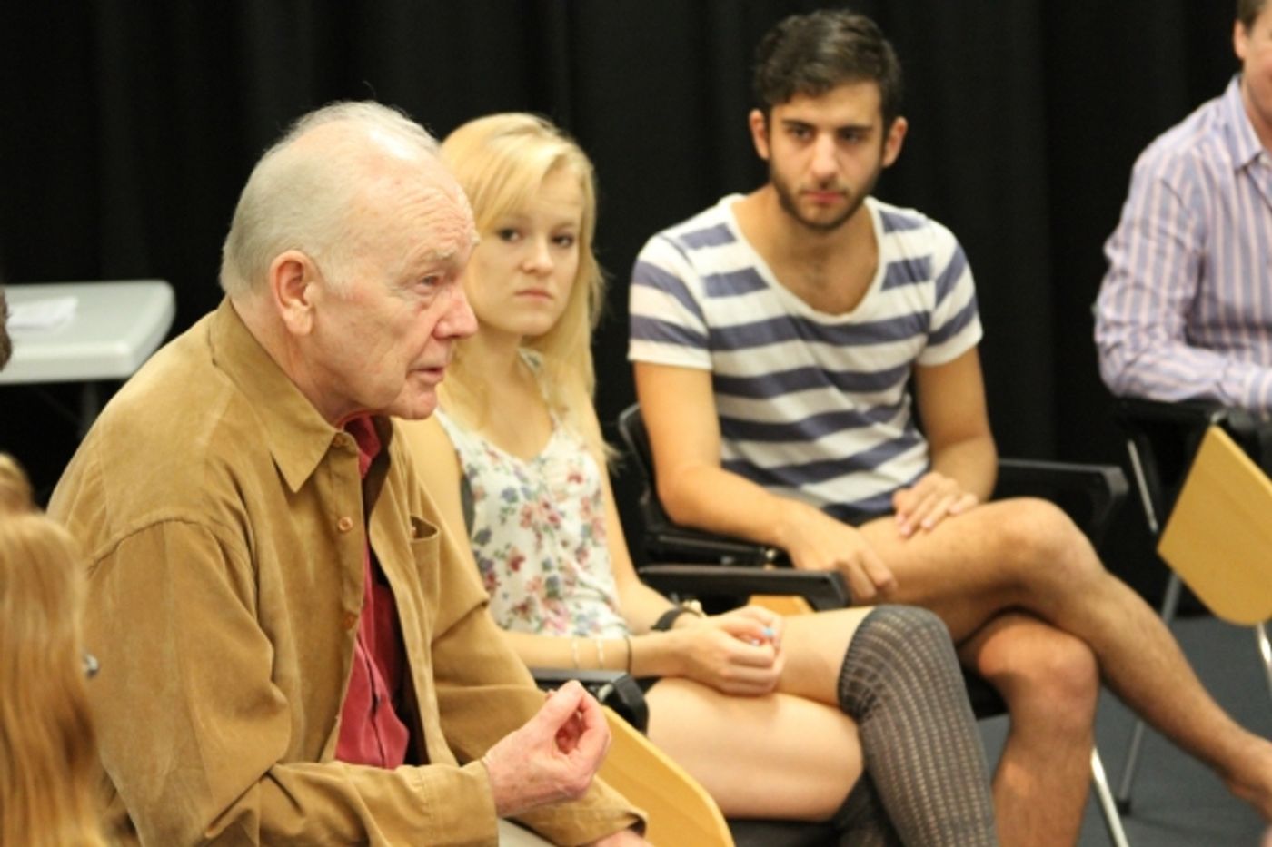 Photo Flash: Dennis Kelly from Roundabout's ANYTHING GOES Visits Chapman University  Image
