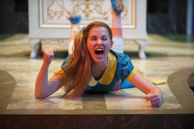 Lulu (Casie Platt) throws a bit of a tantrum. Photo