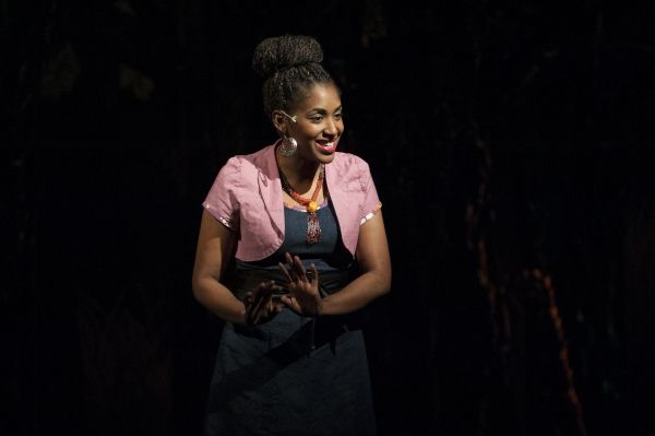 The Narrator (Lauren DuPree) explains what might happen next. Photo