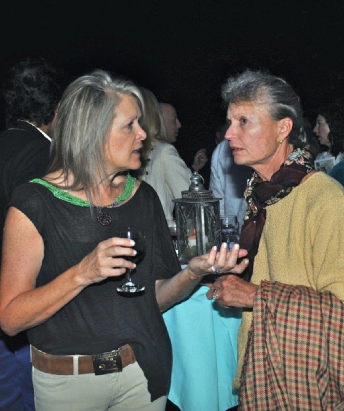 Cherie King and former Brazilian Dressage Champion, Suzana Oei at 