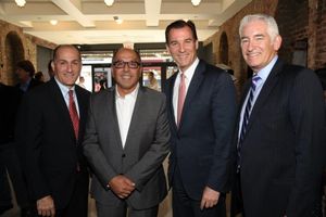 Peter Cavallaro, Cyrus Hakakian, Tom Suozzi, Bruce Michael @ BroadwayWorld Peter Cavallaro, Cyrus Hakakian, Tom Suozzi, Bruce Michael Photo