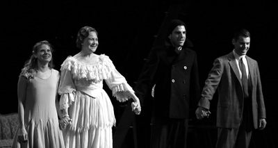 Celia Keenan-Bolger, Cherry Jones, Zachary Quinto and Brian J. Smith Photo