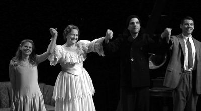 Celia Keenan-Bolger, Cherry Jones, Zachary Quinto and Brian J. Smith Photo