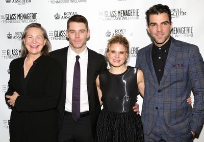 Cherry Jones, Brian J. Smith, Celia Keenan-Bolger and Zachary Quinto  Photo