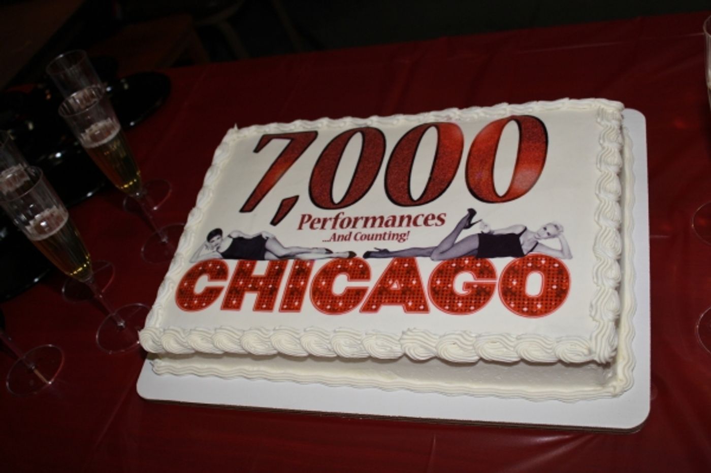 Photo Coverage: Bebe Neuwirth, Bianca Marroquin & Cast of CHICAGO Celebrate 7,000th Performance Image