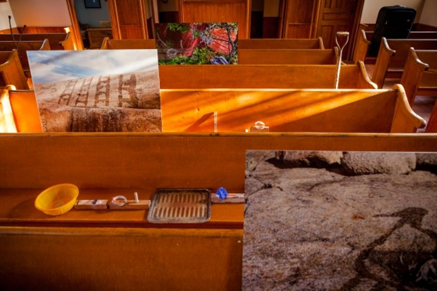Photo Flash: LAND|SLIDE: Possible Futures, Now Open at Markham Museum Image