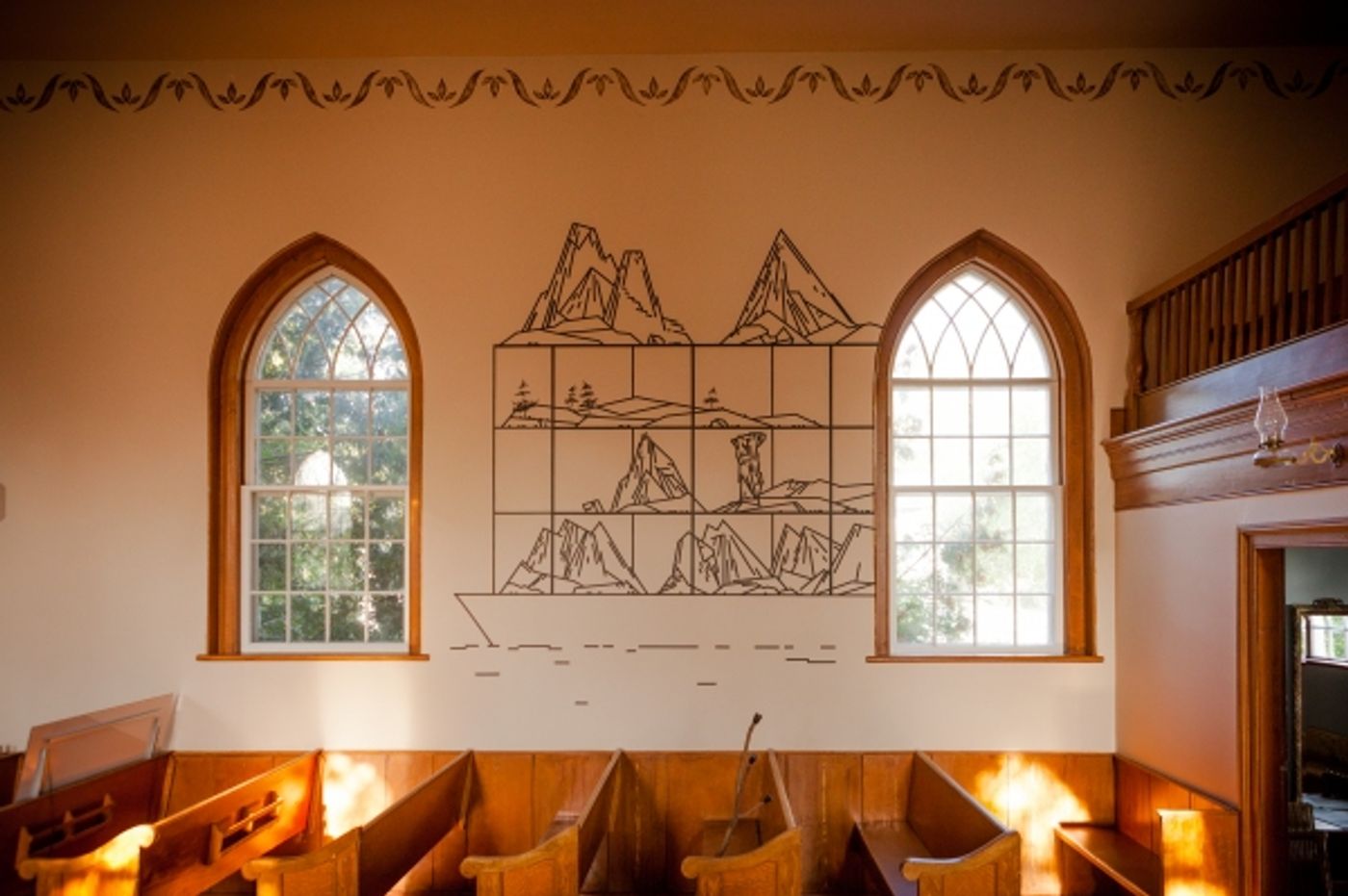 Photo Flash: LAND|SLIDE: Possible Futures, Now Open at Markham Museum  Image