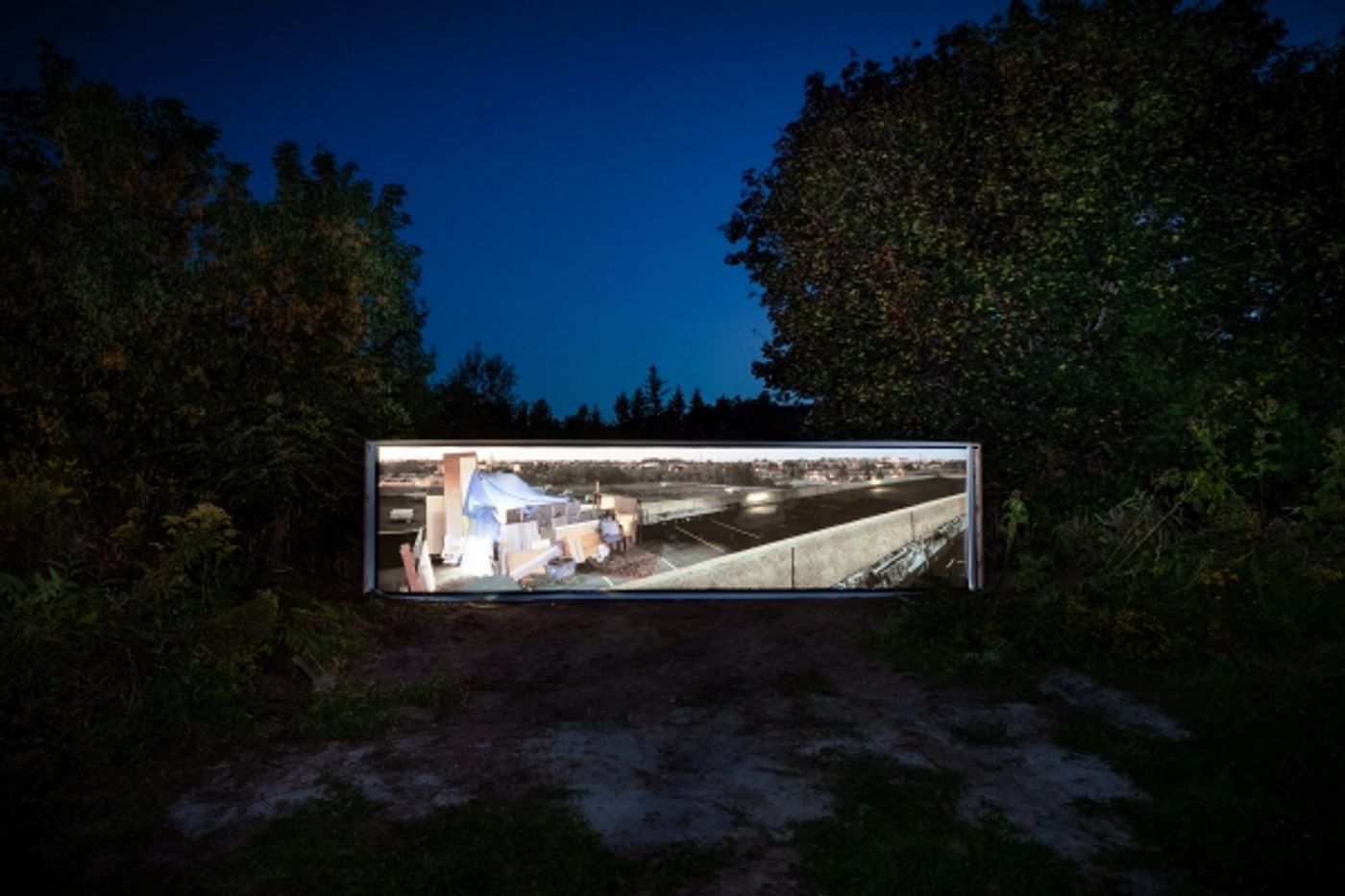 Photo Flash: LAND|SLIDE: Possible Futures, Now Open at Markham Museum  Image