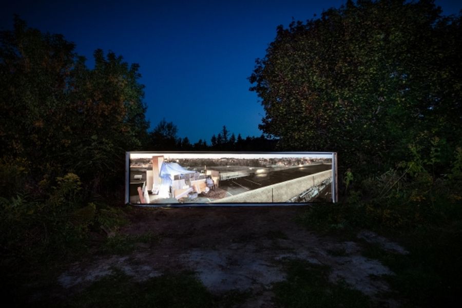 Photo Flash: LAND|SLIDE: Possible Futures, Now Open at Markham Museum Image