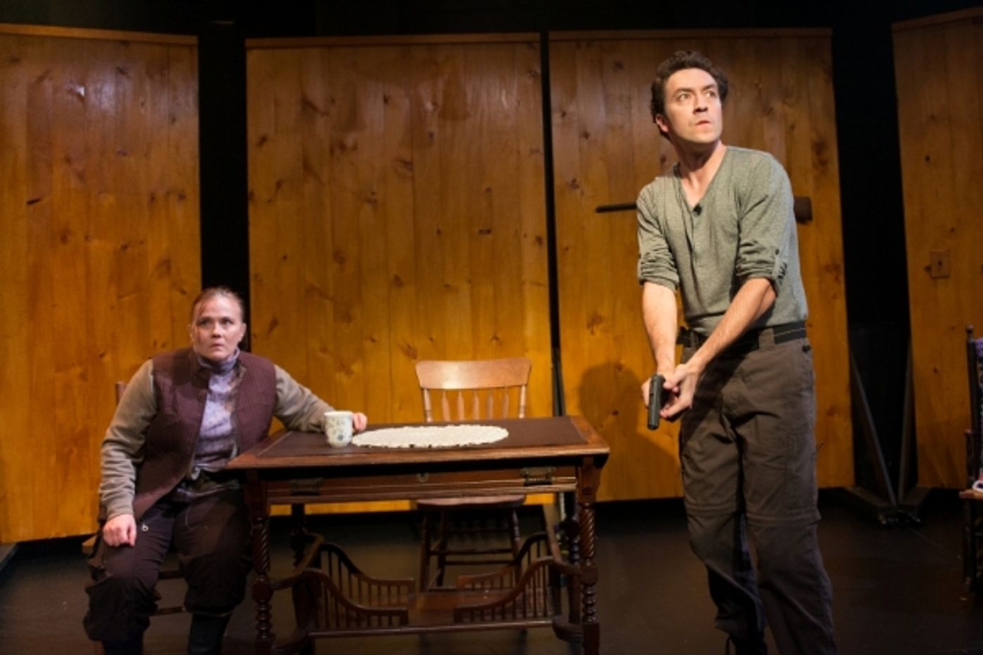 Photo Flash: First Look at The Gamm's A NUMBER and FAR AWAY Double-Bill Image