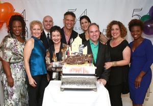 Kecia Lewis, Liz Callaway, Sean McCourt, Lynn Ahrens, Brian Stokes Mitchell, Stephani Photo