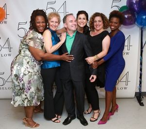 Kecia Lewis, Liz Callaway, Stephen Flaherty Stephanie J. Block, Mary Testa and LaChan Photo