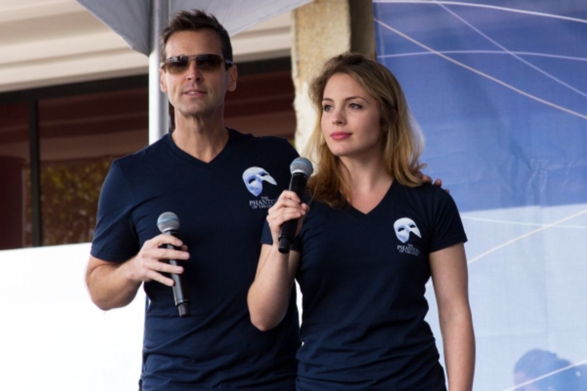 Hugh Panaro, Mary Michael Patterson at 