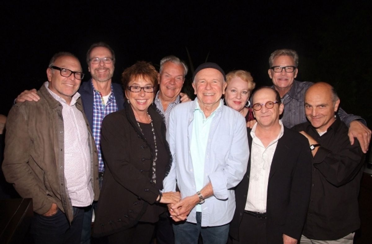 Skylight Theatre Company (Board Members) honor Terrence McNally during a kick-off celebration party at the home of producer Suzi Dietz. at 