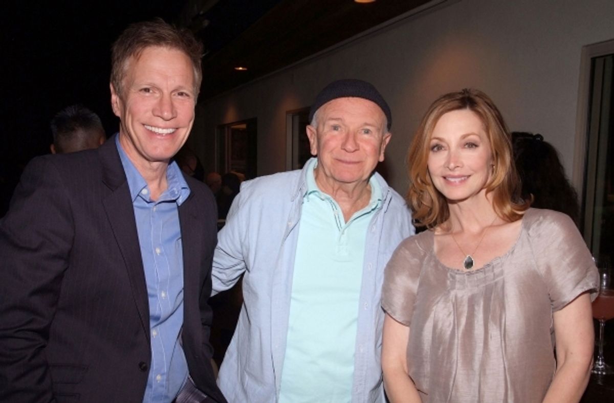 Don Roos, Terrence McNally and Sharon Lawrence at 