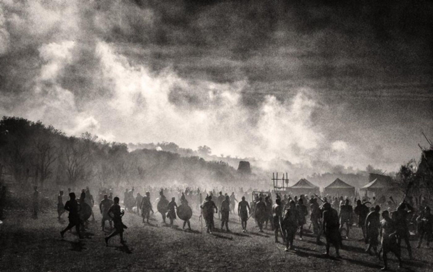 Photo Flash: Dwayne Johnson Tweets New HERCULES Battle Photo Image