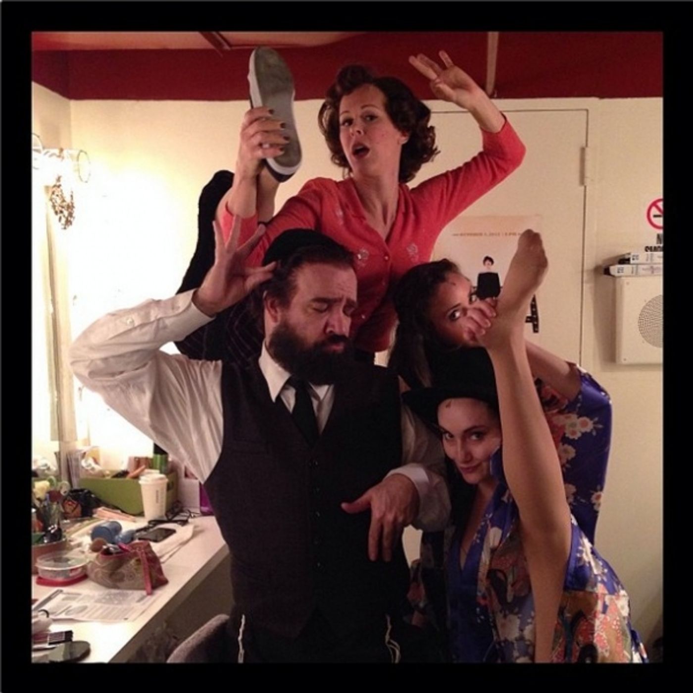 Photo Flash: Saturday Intermission Pics, Sept 28 - The Elvises of HONEYMOON IN VEGAS, JUNGLE BOOK Does BREAKING BAD and More!  Image