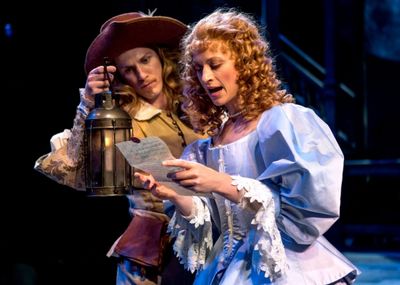 Christian (Nick Dillenburg) and Roxane (Julie Jesneck) Photo
