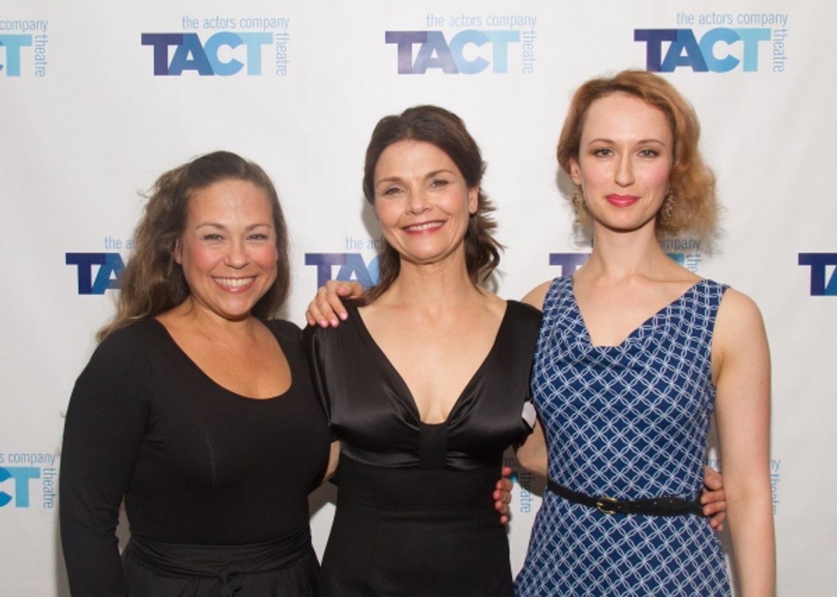 Eve Bianco, Kathryn Erbe and Victoria Mack at 