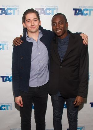 Chris Bert and Tobi Aremu Photo