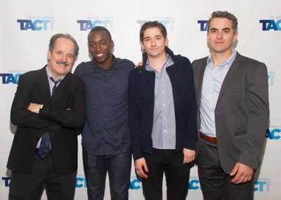 John Pankow, Tobi Aremu,  Alec Beard  and Chris Bert Photo