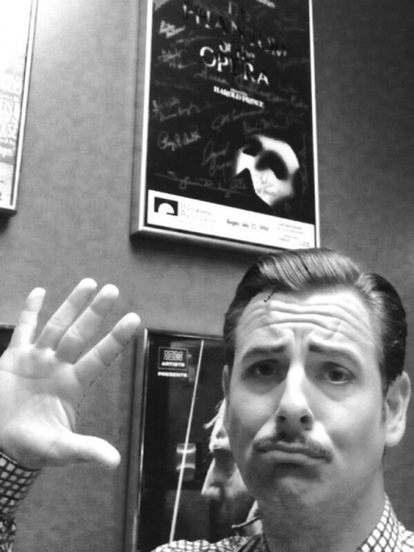 Photo Flash: Saturday Intermission Pics, September 28 - Part 2 - EVITA's Caroline Bowman Prepares for the Casa Rosado; Plus WICKED, JUNGLE BOOK & More!  Image