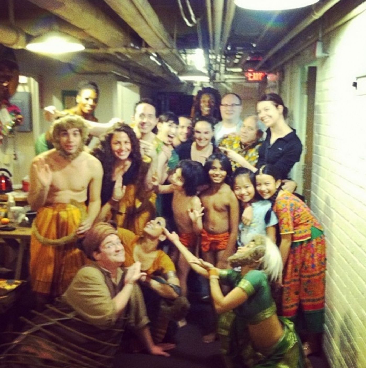 Photo Flash: Saturday Intermission Pics, September 28 - Part 2 - EVITA's Caroline Bowman Prepares for the Casa Rosado; Plus WICKED, JUNGLE BOOK & More!  Image