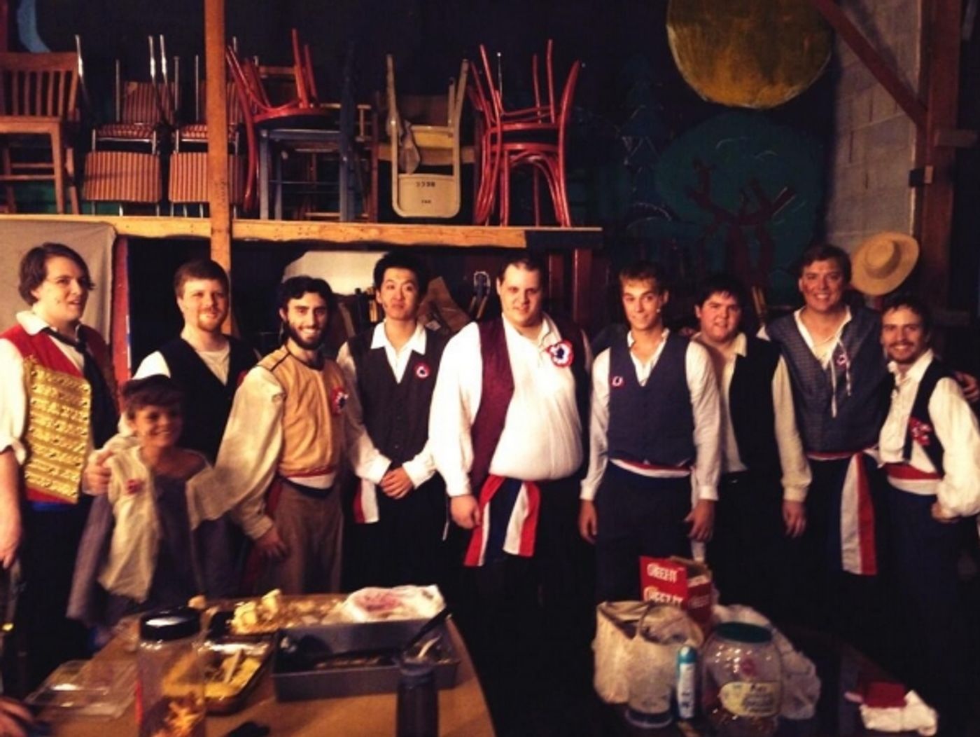 Photo Flash: Saturday Intermission Pics, September 28 - Part 2 - EVITA's Caroline Bowman Prepares for the Casa Rosado; Plus WICKED, JUNGLE BOOK & More!  Image