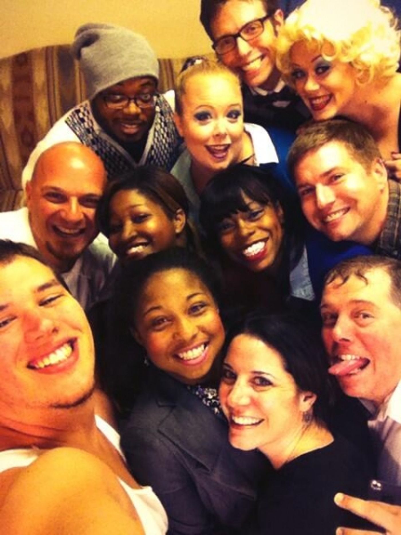 Photo Flash: Saturday Intermission Pics, September 28 - Part 2 - EVITA's Caroline Bowman Prepares for the Casa Rosado; Plus WICKED, JUNGLE BOOK & More!  Image