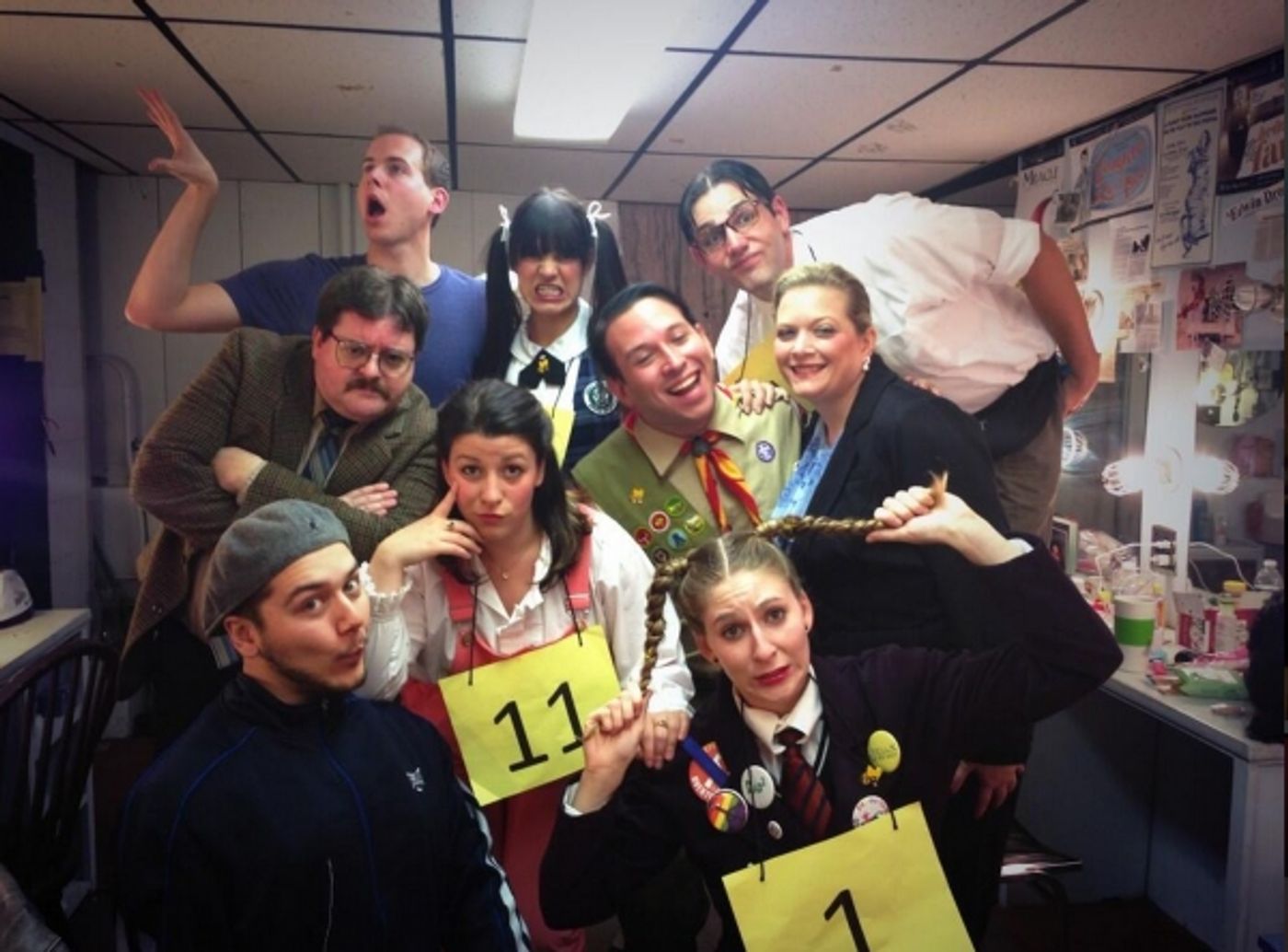 Photo Flash: Saturday Intermission Pics, September 28 - Part 2 - EVITA's Caroline Bowman Prepares for the Casa Rosado; Plus WICKED, JUNGLE BOOK & More!  Image