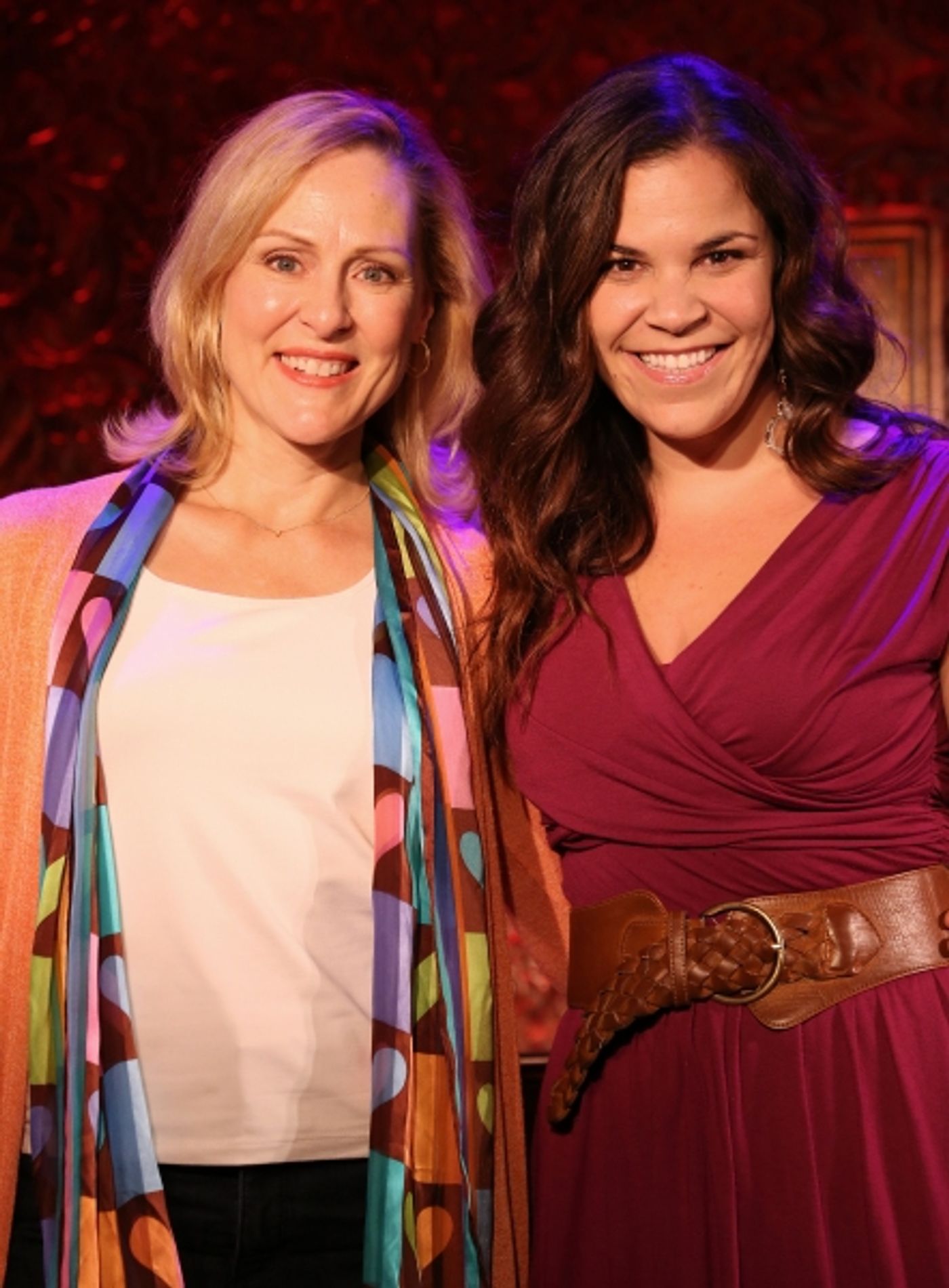 Photo Coverage: Lindsay Mendez & Donna English Preview Songs from PRINCESSES- THE MUSICAL Reunion at 54 Below  Image