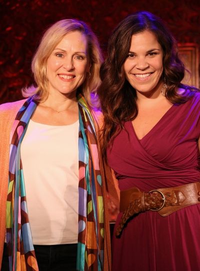 Donna English and Lindsay Mendez Photo
