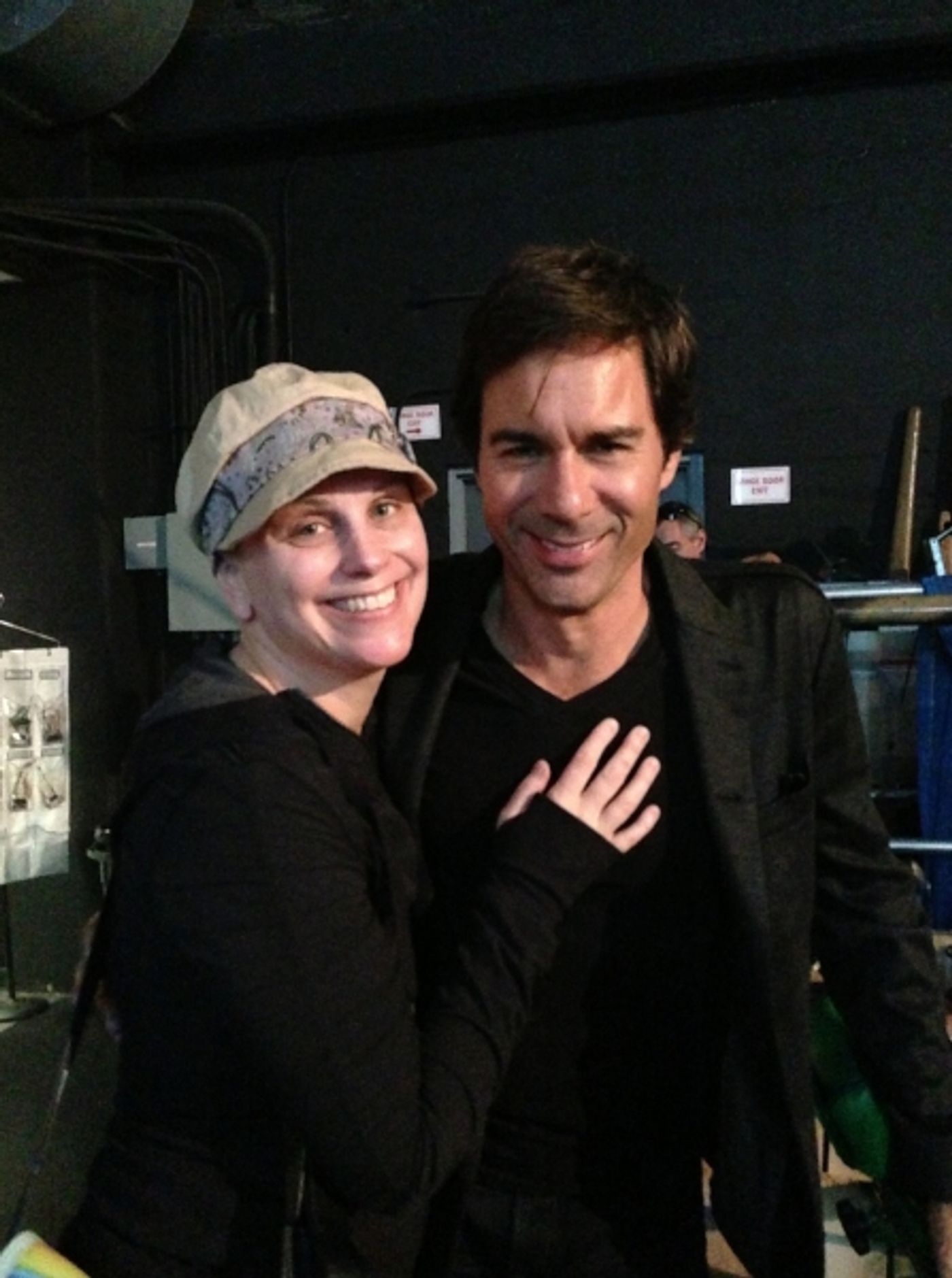 Photo Coverage: Eric McCormack Visits THE WIZARD OF OZ Tour at the Pantages  Image