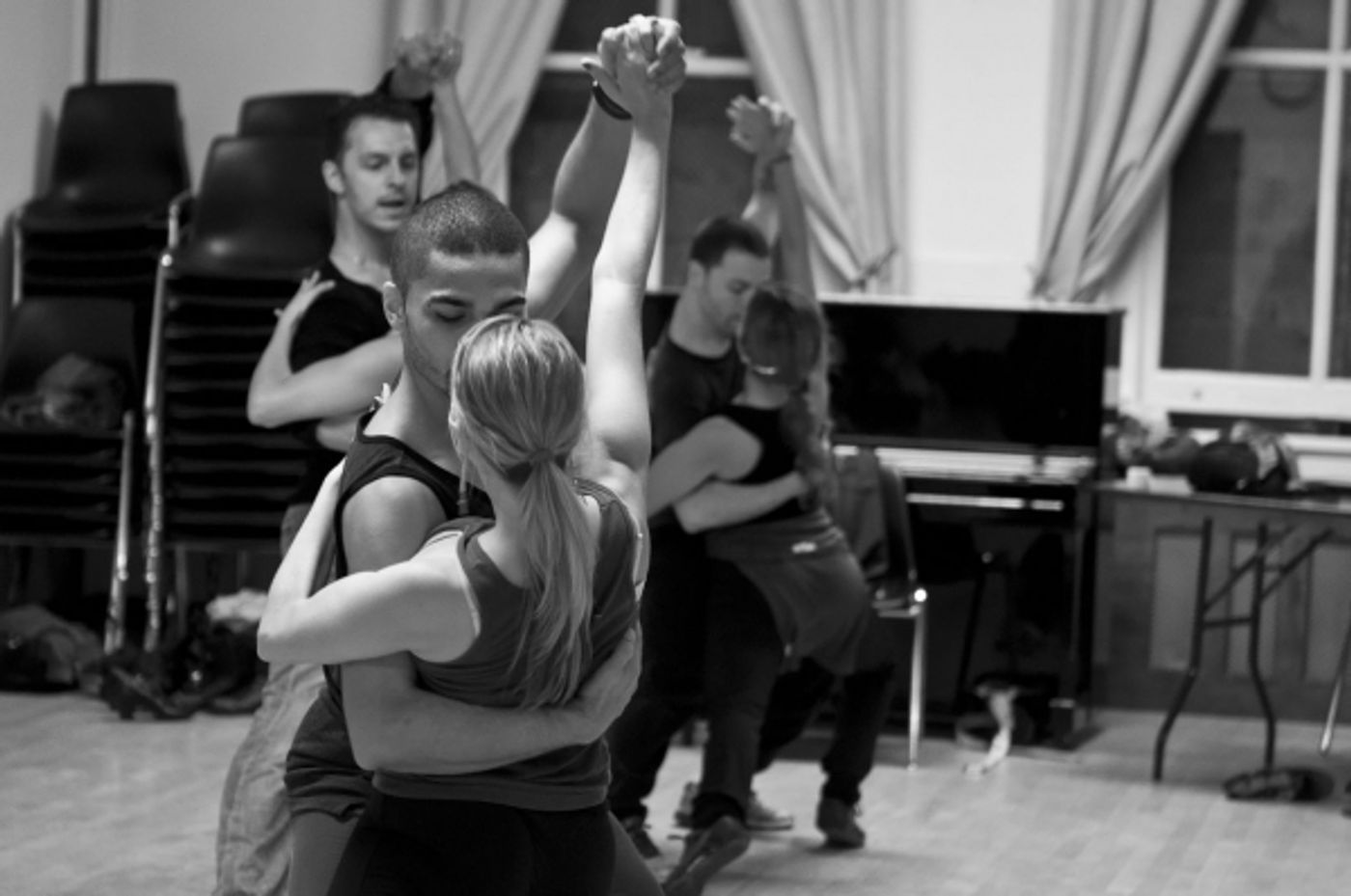 Photo Flash: In Rehearsal with Luis Salgado & LATIN QUARTER SHOW Dancers  Image