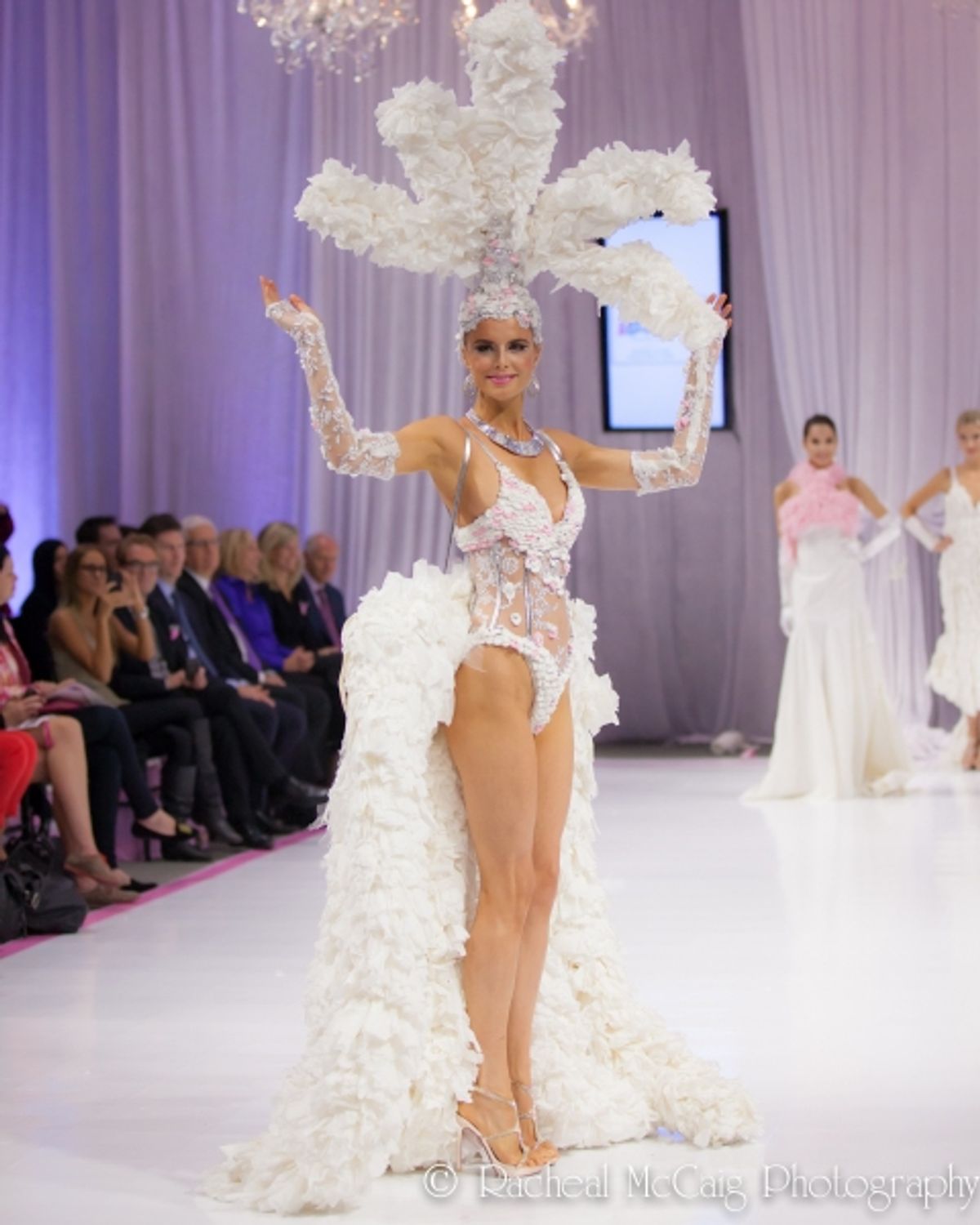 Rod Philpott at Cashmere's 10th Anniversary Gala features Bathroom Tissue Dresses on the Red Carpet