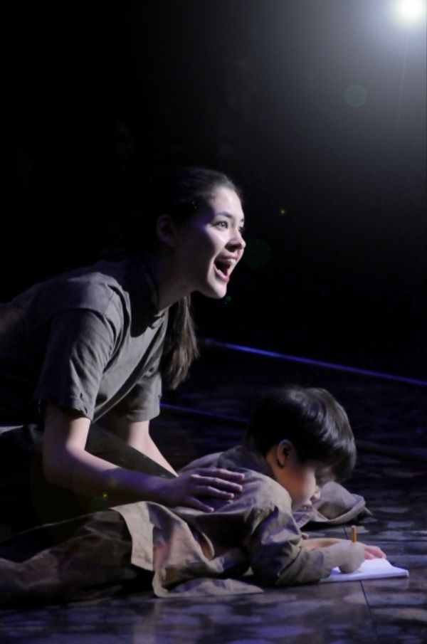 Kim (Manna Nichols) with Tam. Photo by Billy Bustamante Photo