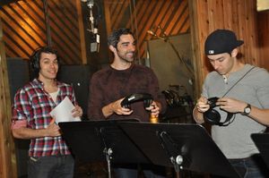 Brandon Leffler, Peter Nelson and Cody Williams @ BroadwayWorld Brandon Leffler, Peter Nelson and Cody Williams Photo