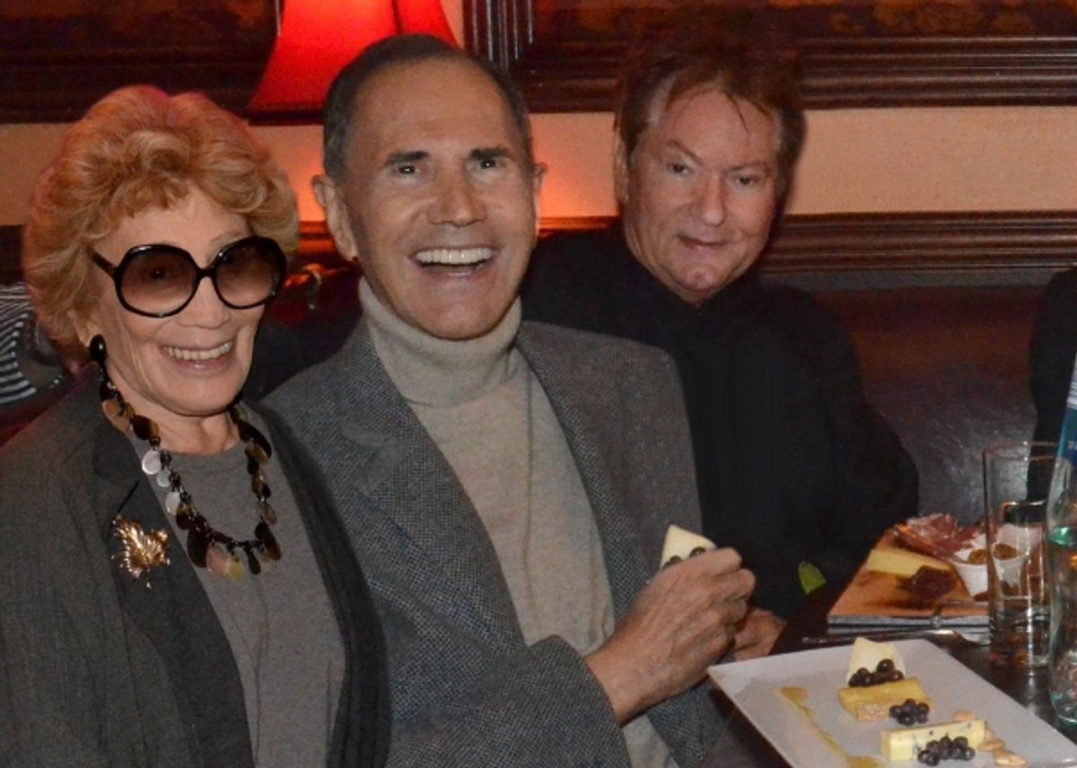Myrna and Freddie Gershon, Jean Claude Baker (Chez Josephine) at 