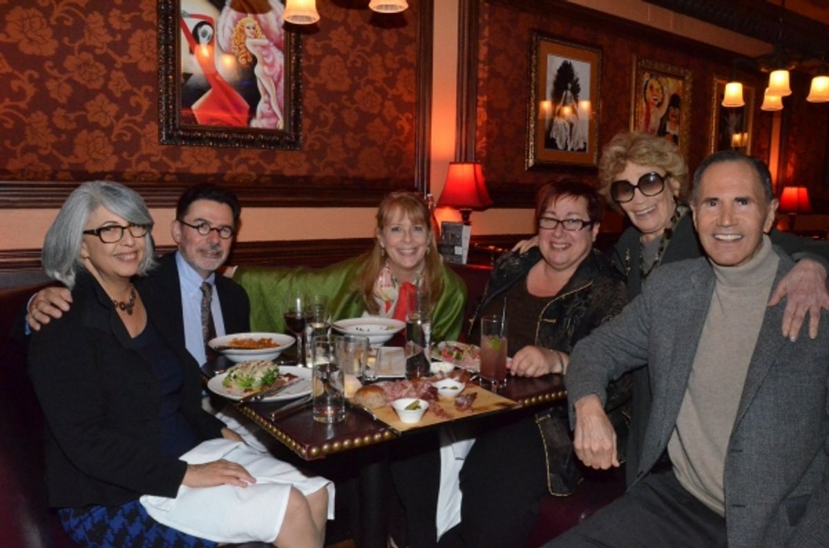 Jane and Steve Tennen (Arts Connection), Kathy Dowd Ciric, Ronnie Shuster, Myra and Freddie Gershon at 