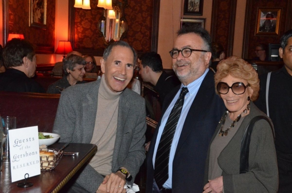 Freddie Gershon, Richard Frankel, Myrna Gershon at 