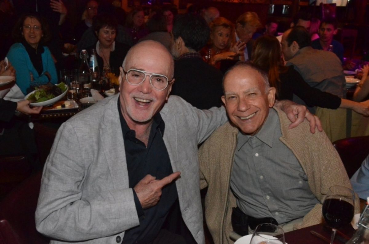 David De Silva (author of FAME) and Sol Stern at 